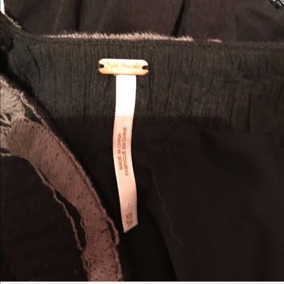 Free people black bodycon dress size xsmall - Picture 5 of 7